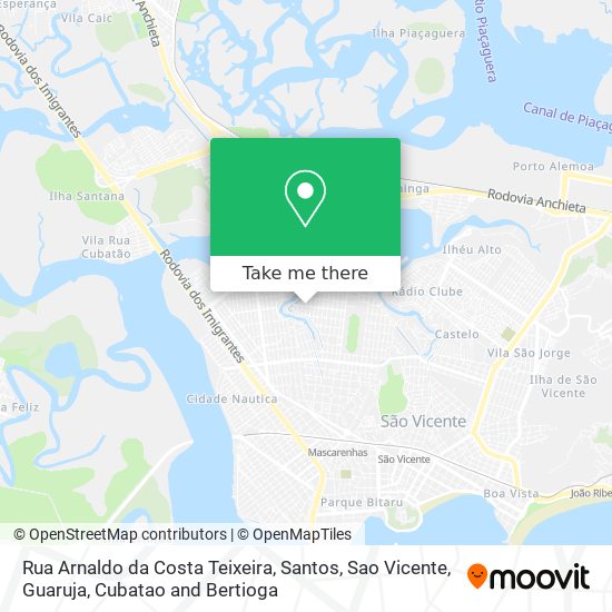 Rua Arnaldo da Costa Teixeira map