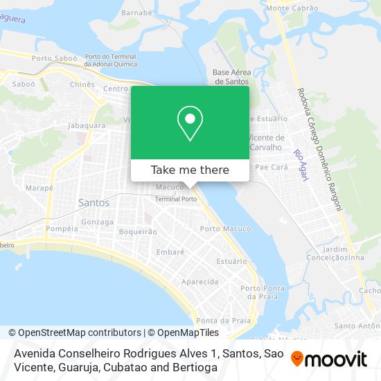 Avenida Conselheiro Rodrigues Alves 1 map