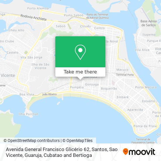 Avenida General Francisco Glicério 62 map