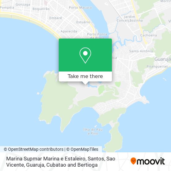 Marina Supmar Marina e Estaleiro map
