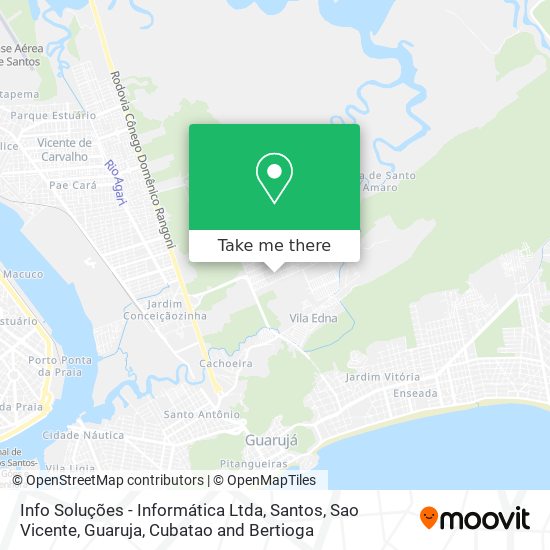 Info Soluções - Informática Ltda map