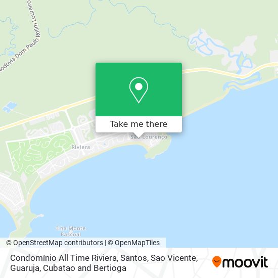 Condomínio All Time Riviera map