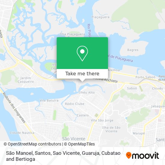 São Manoel map