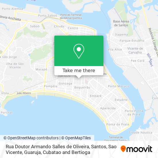 Rua Doutor Armando Salles de Oliveira map