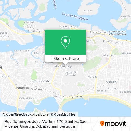 Rua Domingos José Martins 170 map