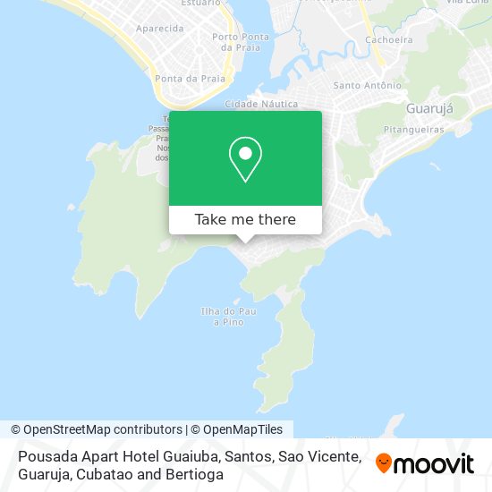 Pousada Apart Hotel Guaiuba map