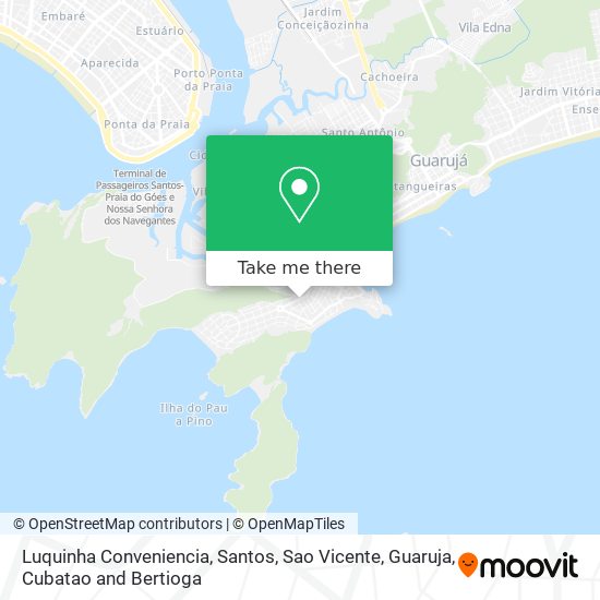 Luquinha Conveniencia map