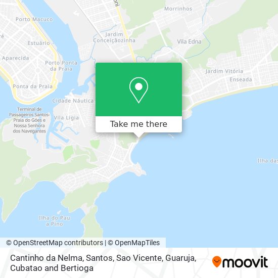 Mapa Cantinho da Nelma