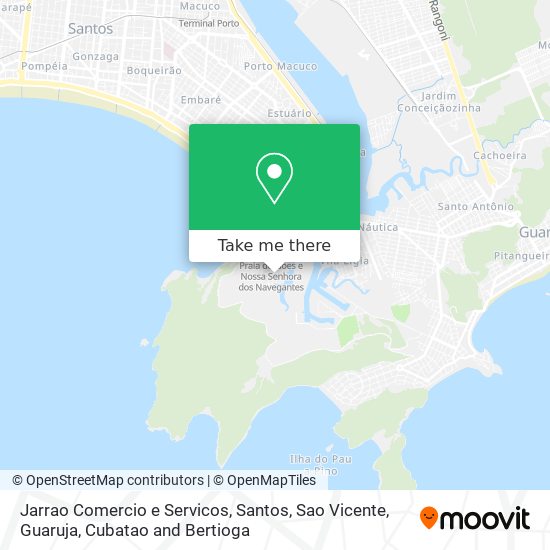 Jarrao Comercio e Servicos map