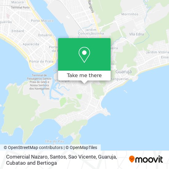 Comercial Nazaro map