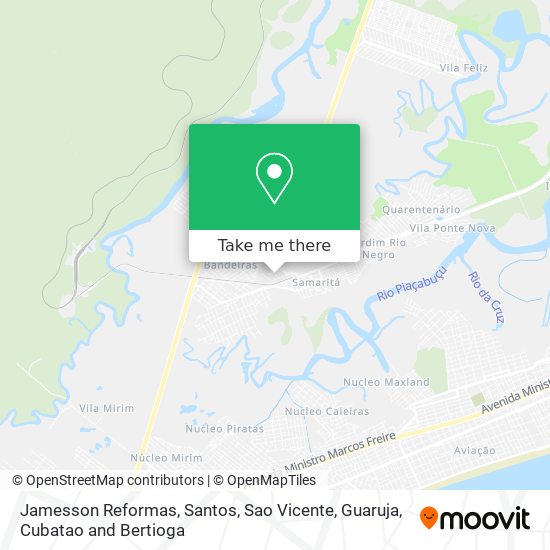 Jamesson Reformas map