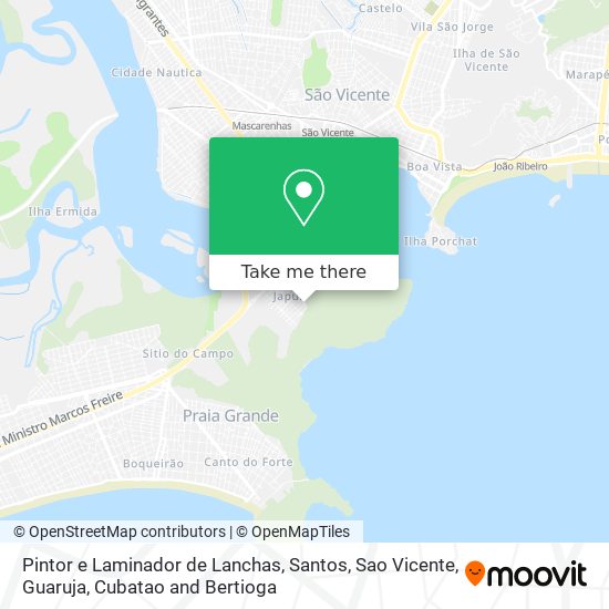 Pintor e Laminador de Lanchas map