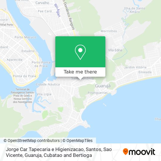 Jorge Car Tapecaria e Higienizacao map