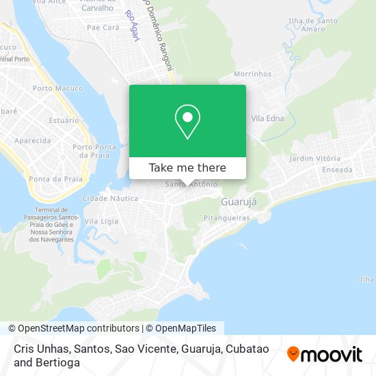 Cris Unhas map