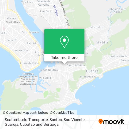 Scatamburlo Transporte map