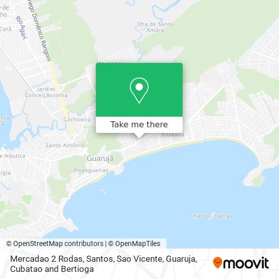 Mercadao 2 Rodas map