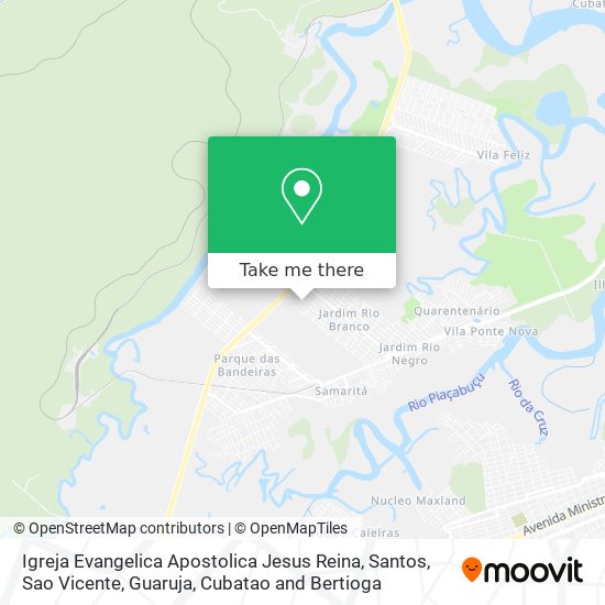 Igreja Evangelica Apostolica Jesus Reina map