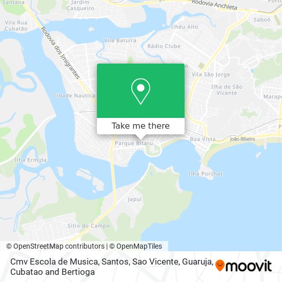 Cmv Escola de Musica map