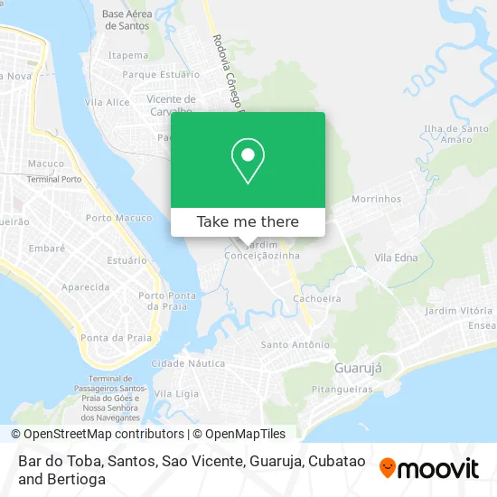 Bar do Toba map