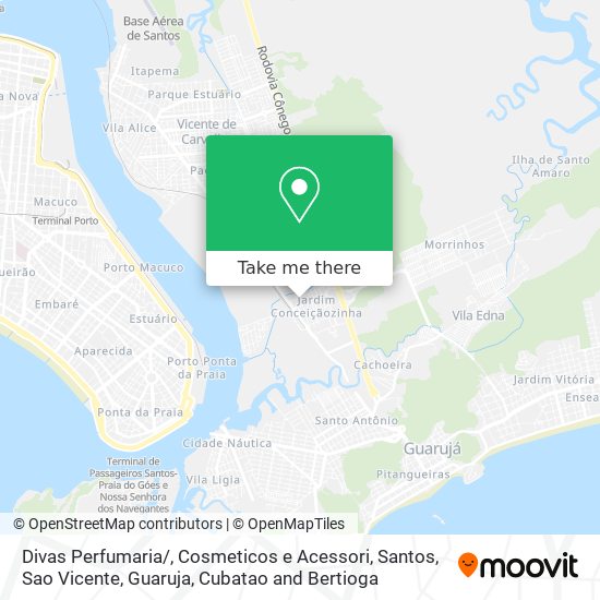 Divas Perfumaria / , Cosmeticos e Acessori map