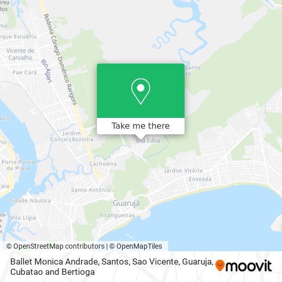 Ballet Monica Andrade map