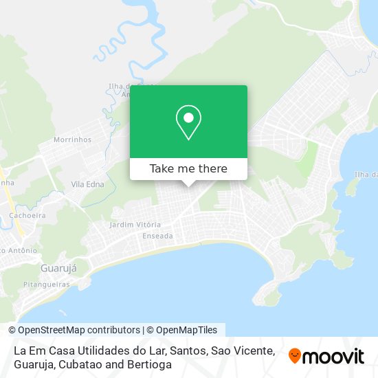 La Em Casa Utilidades do Lar map
