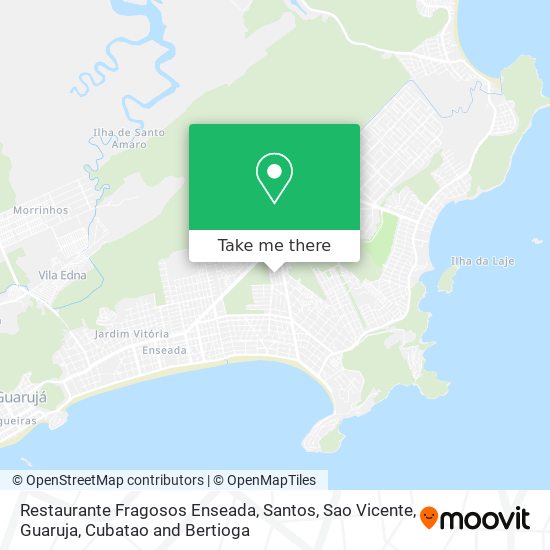 Restaurante Fragosos Enseada map