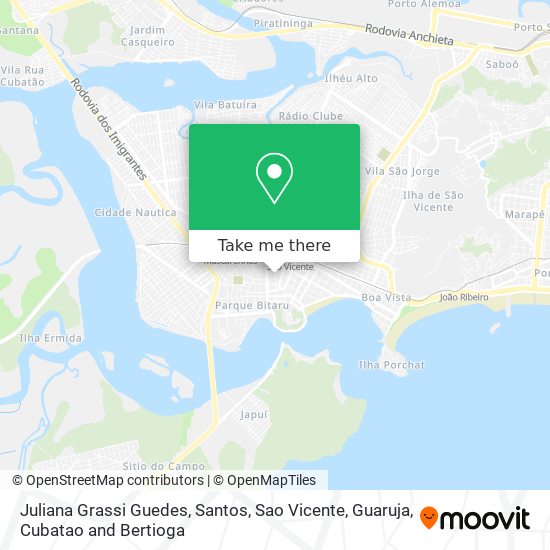 Juliana Grassi Guedes map