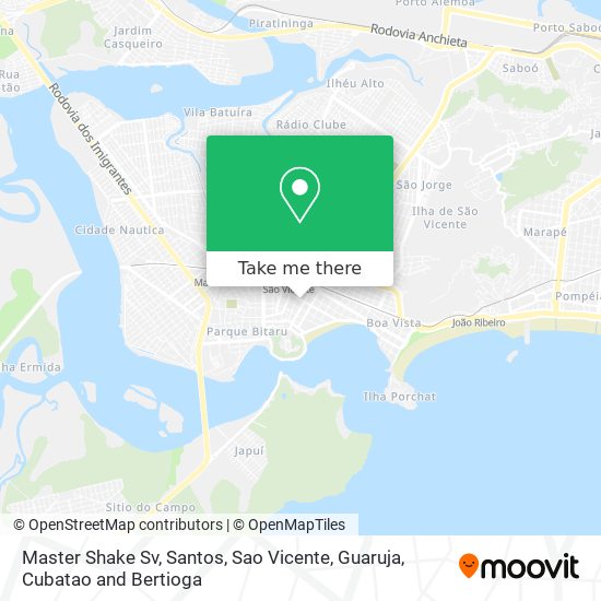 Master Shake Sv map