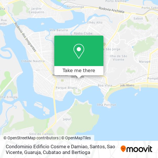 Condominio Edificio Cosme e Damiao map