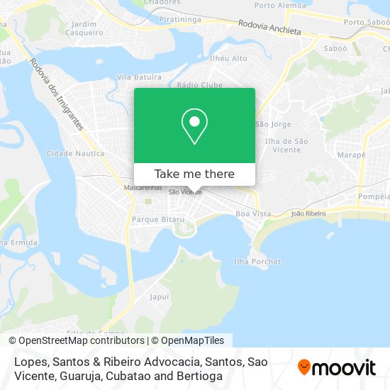 Lopes, Santos & Ribeiro Advocacia map