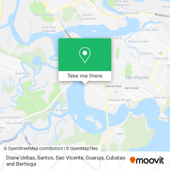 Diane Unhas map