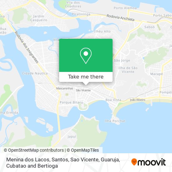 Menina dos Lacos map