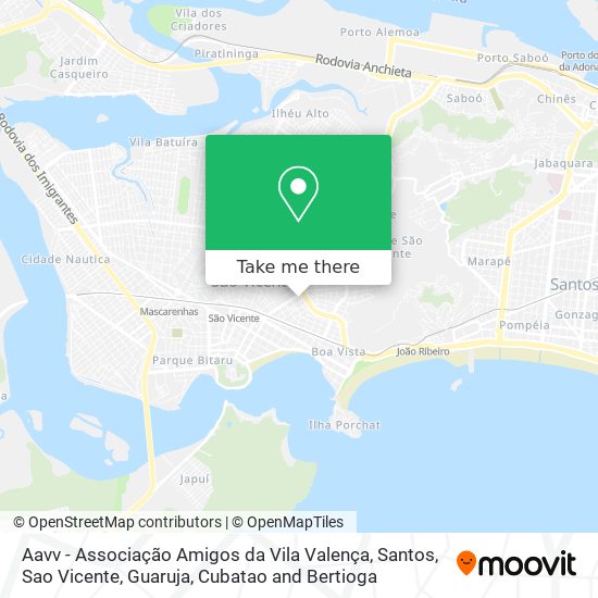 Mapa Aavv - Associação Amigos da Vila Valença