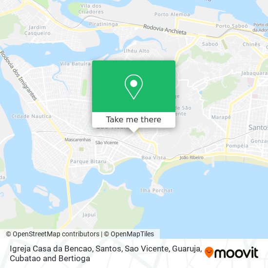 Igreja Casa da Bencao map