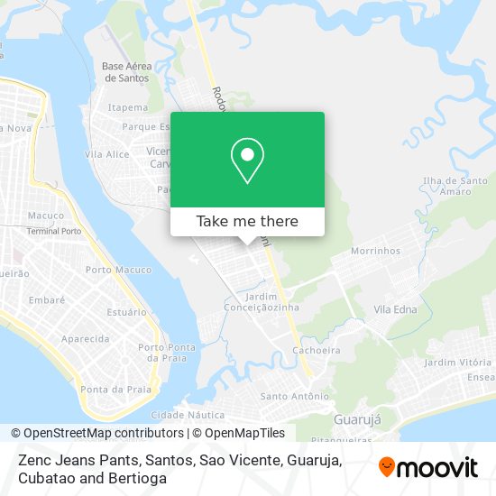 Zenc Jeans Pants map
