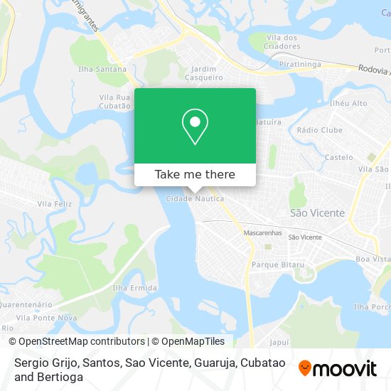 Sergio Grijo map