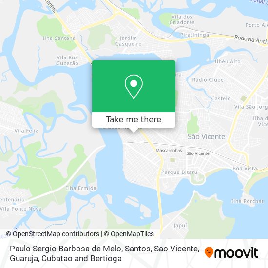 Paulo Sergio Barbosa de Melo map