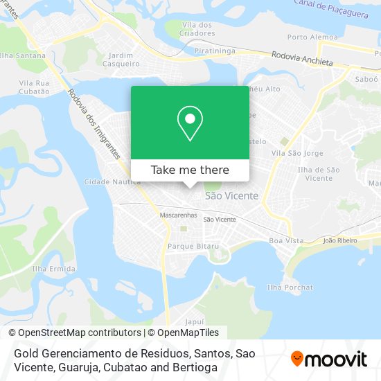 Gold Gerenciamento de Residuos map