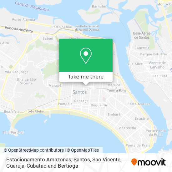 Estacionamento Amazonas map