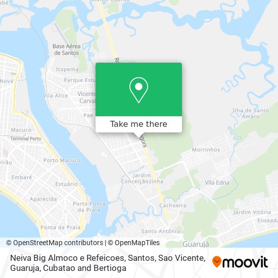 Neiva Big Almoco e Refeicoes map