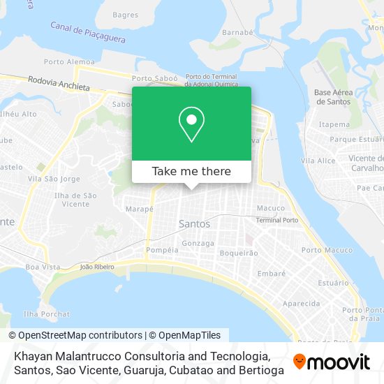 Khayan Malantrucco Consultoria and Tecnologia map