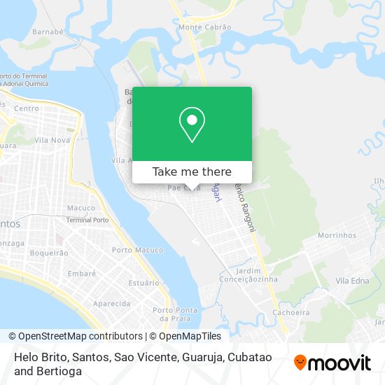 Helo Brito map