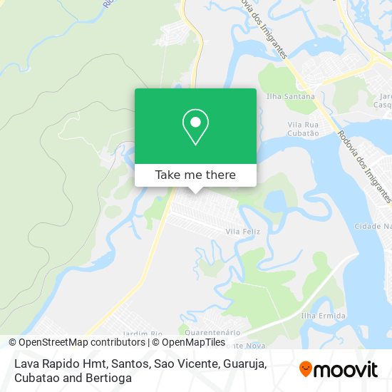 Lava Rapido Hmt map