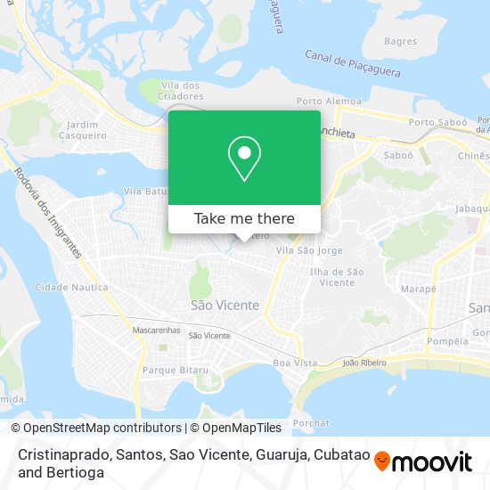 Cristinaprado map