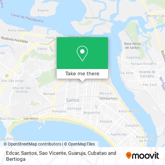 Edcar map
