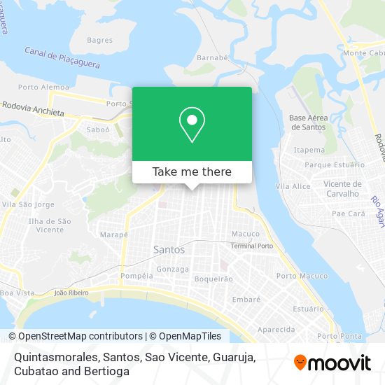 Quintasmorales map