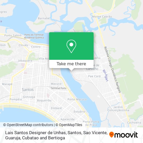 Lais Santos Designer de Unhas map