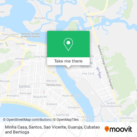 Minha Casa map