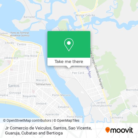 Jr Comercio de Veiculos map